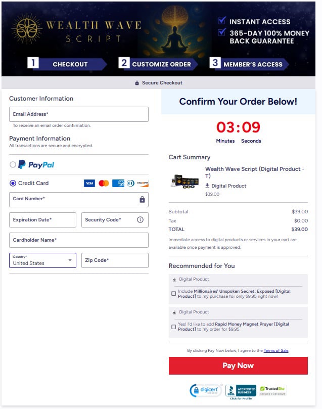 after click wealth wave sctipt